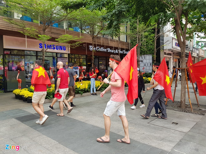 Fanzone Mỹ Đình nóng bỏng chờ trận cầu lịch sử của U23 Việt Nam Fanzone Mỹ Đình nóng bỏng chờ trận cầu lịch sử của U23 Việt Nam